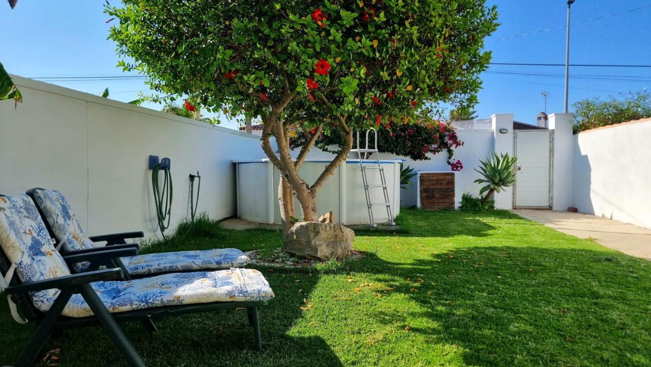 Apartamento Privado Con Jardin, Piscina Elevada Y Bbq Chiclana de la Frontera Eksteriør billede